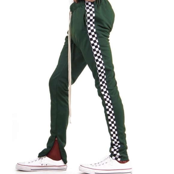 EPTM Epitome Men's Square Checker Track Pants - Picture 1 of 1